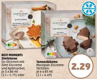 PENNY BEST MOMENTS Zimtsterne oder Tannenbäume Angebot