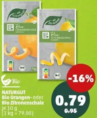 PENNY NATURGUT Bio Orangen- oder Bio Zitronenschale Angebot