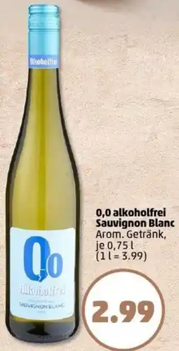 PENNY 0,0 alkoholfrei Sauvignon Blanc Angebot
