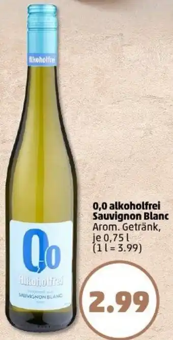 PENNY 0,0 alkoholfrei Sauvignon Blanc Angebot