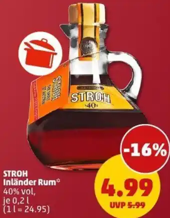 PENNY STROH Inländer Rum Angebot