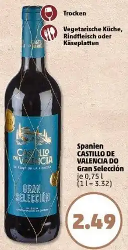 PENNY Spanien CASTILLO DE VALENCIA DO Gran Selección Angebot