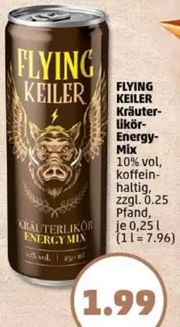 PENNY FLYING KEILER Kräuterlikör Energy Mix Angebot