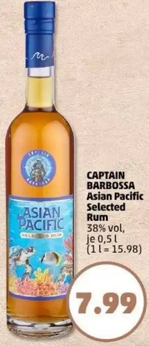 PENNY CAPTAIN BARBOSSA Asian Pacific Selected Rum Angebot