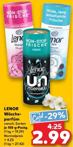 Kaufland LENOR Wäscheparfüm Angebot