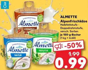 Kaufland ALMETTE Alpenfrischkäse Angebot
