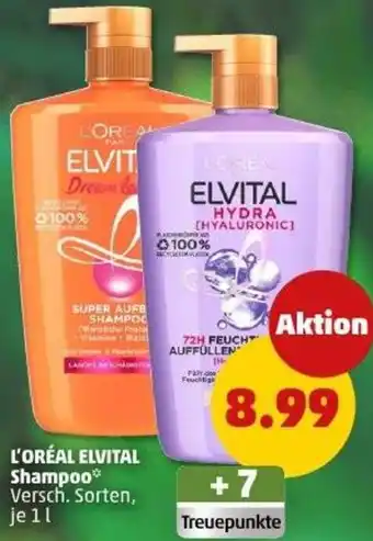 PENNY L'ORÉAL ELVITAL Shampoo Angebot