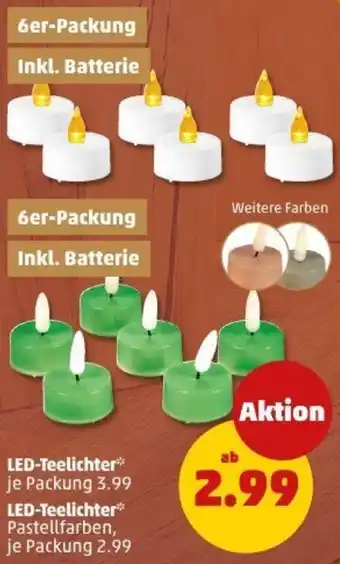 PENNY LED-Teelichter Angebot