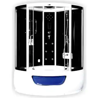 Netto Marken-Discount Home Deluxe Exclusio Dampfduschkabine, schwarz Angebot