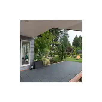 Netto Marken-Discount Home Deluxe WPC Bavaro Terrassenfliesen, 99 Stck., 30x30cm, 9m², anthrazit Angebot