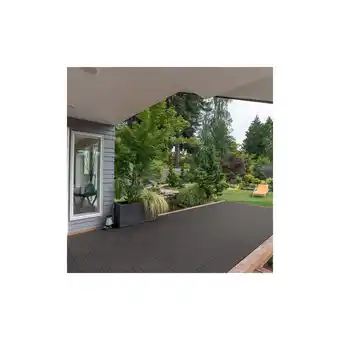 Netto Marken-Discount Home Deluxe WPC Bavaro Terrassenfliesen, 132 Stck., 30x30cm, 12m², dunkelbraun Angebot