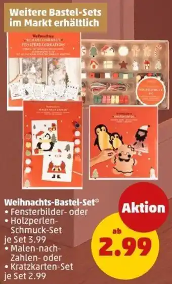 PENNY Weihnachts-Bastel-Set Angebot