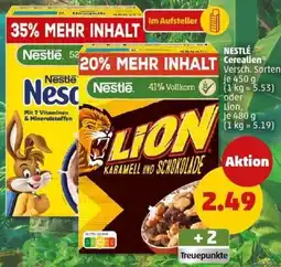 PENNY NESTLÉ Cerealien Angebot