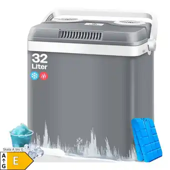 Netto Marken-Discount KESSER 32 L Kühlbox 12V, 230V Stecker, Mini-Kühlschrank, Thermoelektrische Warmhaltebox Angebot