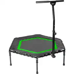 Netto Marken-Discount SPORTPLUS Fitness Trampoline mit patentiertem Klappmechanismus SP-T-111F-Grün Angebot