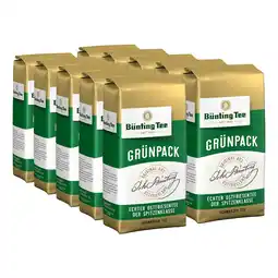 Netto Marken-Discount Bünting Tee Grünpack 500 g, 10er Pack Angebot
