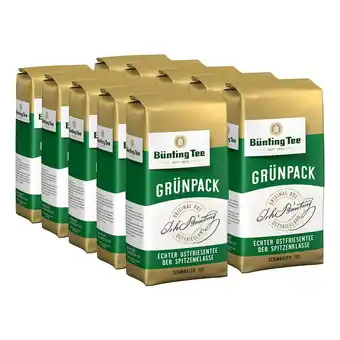 Netto Marken-Discount Bünting Tee Grünpack 500 g, 10er Pack Angebot