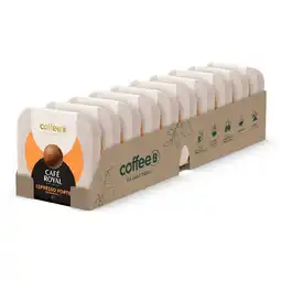 Netto Marken-Discount CoffeeB by Café Royal Espresso Forte 9 Coffee Balls 51g, 10er Pack Angebot