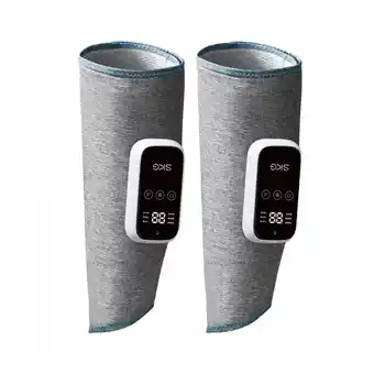 Netto Marken-Discount SKG BM3-E Wadenmassagegerät mit wärmender Kompresse in Grau 2er Set Angebot