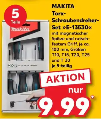 Kaufland MAKITA Torx Schraubendreher Set E-13530 Angebot