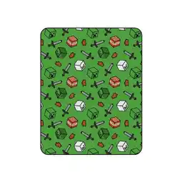 Netto Marken-Discount Minecraft Fleecedecke aus Flanell – Kuschelige Wärme Angebot