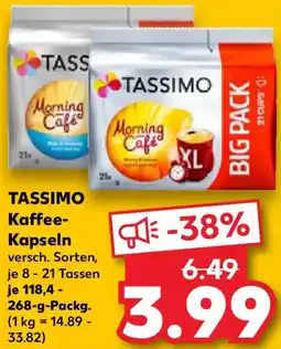 Kaufland TASSIMO Kaffee Kapseln Angebot