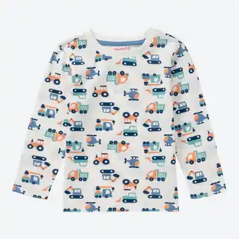 NKD Baby-Jungen-Shirt mit Fahrzeug-Aufdruck Angebot