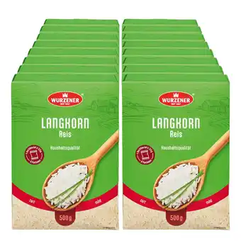 Netto Marken-Discount WURZENER Langkornreis im Kochbeutel 500 g, 16er Pack Angebot