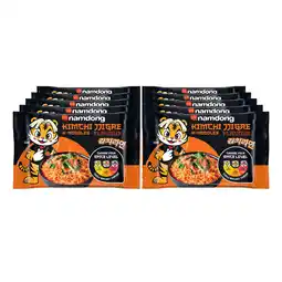 Netto Marken-Discount Namdong Instant-Nudelsnack Kimchi 120 g,10er Pack Angebot