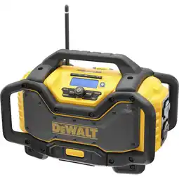 Netto Marken-Discount DeWalt Baustellenradio Akku- und Netz-Radio DCR027-QW Angebot