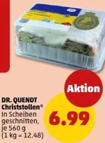 PENNY DR. QUENDT Christstollen Angebot