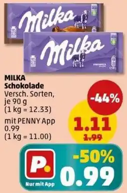 PENNY MILKA Schokolade Angebot