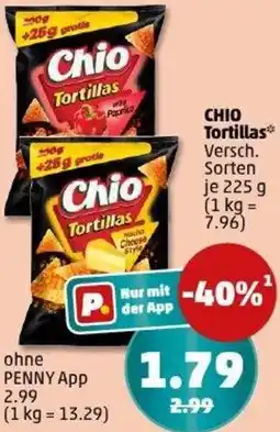 PENNY CHIO Tortillas Angebot