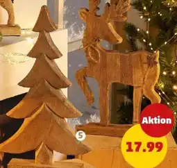 PENNY Deko aus Mangoholz Angebot