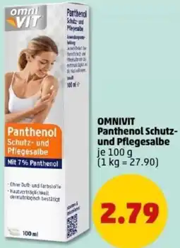 PENNY OMNIVIT Panthenol Schutz- und Pflegesalbe Angebot