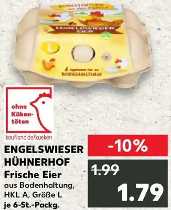 Kaufland ENGELSWIESER HÜHNERHOF Frische Eier Angebot
