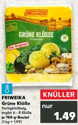 Kaufland FRIWEIKA Grüne Klöße Angebot