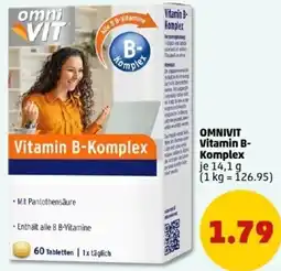 PENNY OMNIVIT Vitamin B-Komplex Angebot