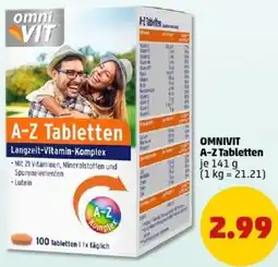 PENNY OMNIVIT A-Z Tabletten Angebot