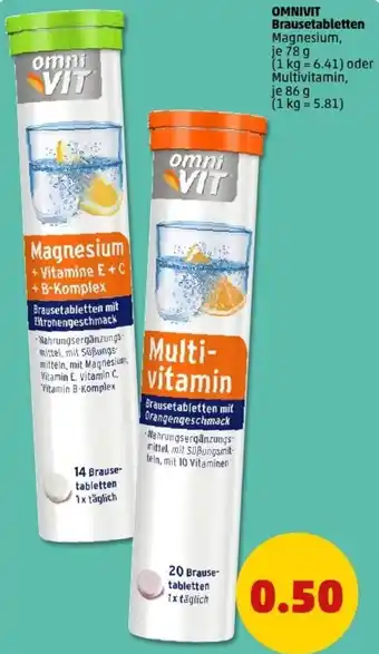 PENNY OMNIVIT Brausetabletten Angebot