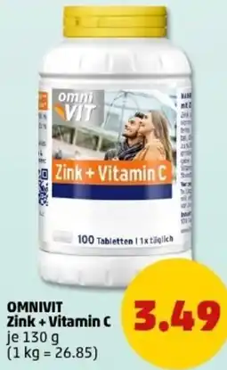 PENNY OMNIVIT Zink + Vitamin C Angebot