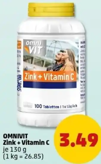 PENNY OMNIVIT Zink + Vitamin C Angebot