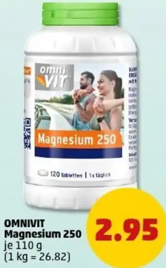 PENNY OMNIVIT Magnesium 250 Angebot