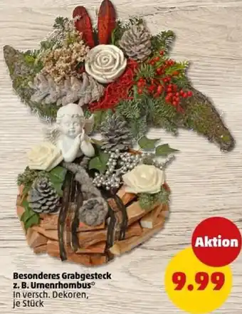 PENNY Besonderes Grabgesteck z. B. Urnenrhombus Angebot