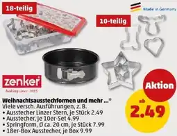 PENNY Zenker Weihnachtsausstechformen und mehr Angebot