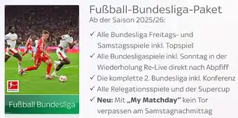 Sky Fußball Bundesliga-Paket Angebot