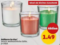 PENNY Duftkerze im Glas Angebot