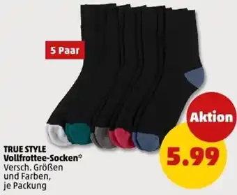 PENNY TRUE STYLE Vollfrottee-Socken Angebot