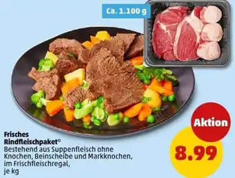 PENNY Frisches Rindfleischpaket Angebot
