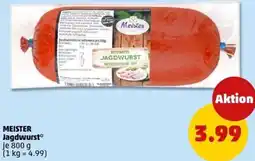 PENNY MEISTER Jagdwurst Angebot